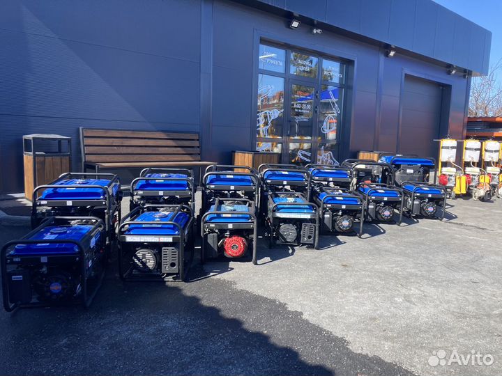 Аренда/Прокат генератора 3-15 квт, 220В и 380В