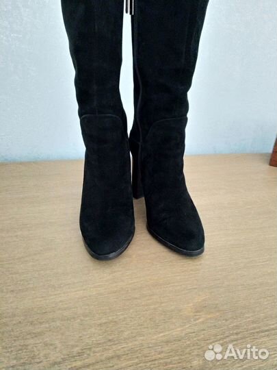 Зимние сапоги 37 Замша