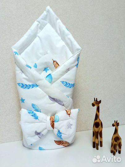 Одеяло - конверт на выписку и для дома 2в1