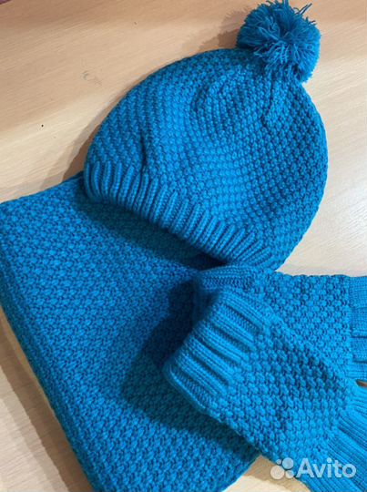 Комплект шапка и шарф