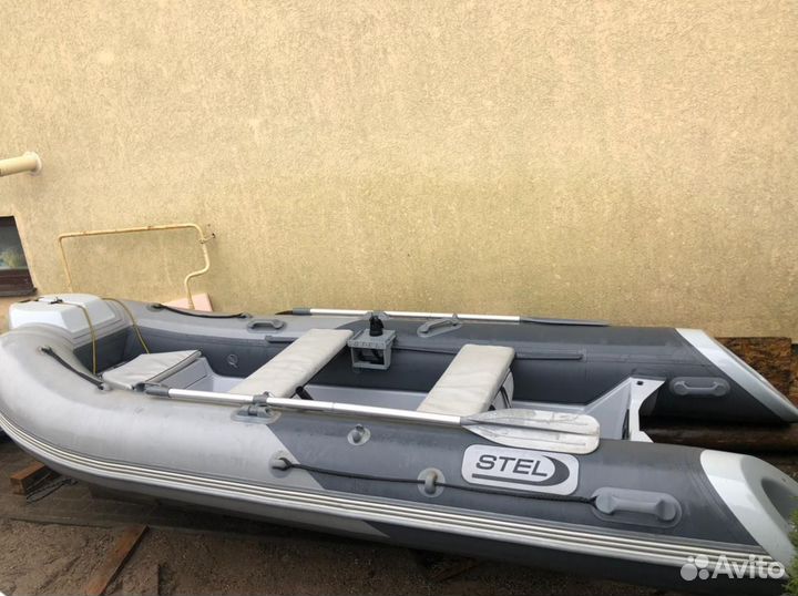 Лодка Stel 375r с мотором Mercury 9.9 (15)