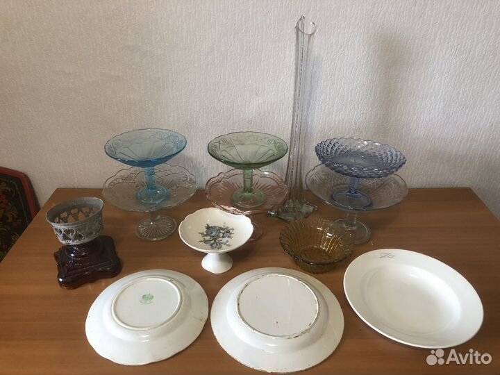 Стеклянные Вазы СССР и др (7)