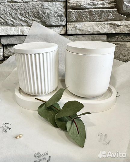 Подарочный набор натуральных свечей