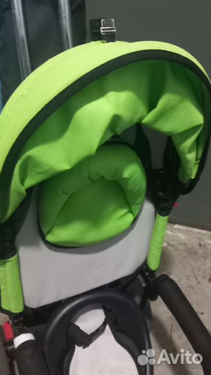 Велосипед коляска с ручкой