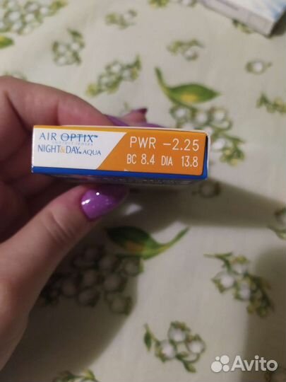 Линзы air optix