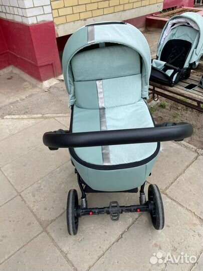 Детская коляска bexa air 2 в 1 (+ автолюлька)