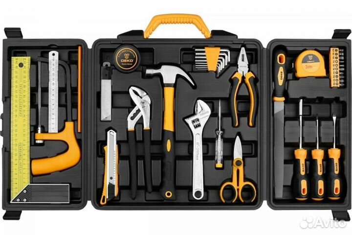 Набор слесарного инструмента deko dkmt36