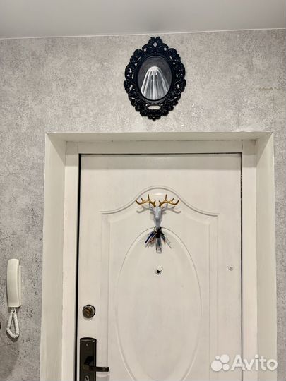 Картина маслом в рамке, привидение 23х31см