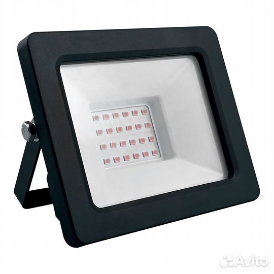 Прожектор для сада красный 30W LL-903 41519 IP65