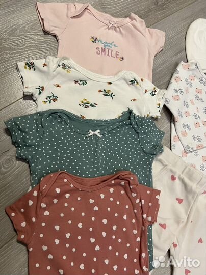 Вещи пакетом на девочку 74 80