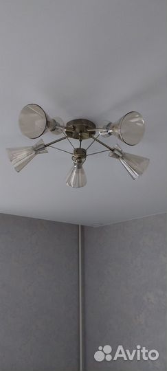 Люстра потолочная бу