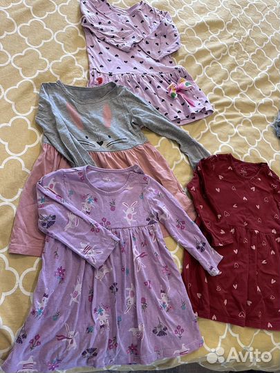 Вещи пакетом для девочки 86 92