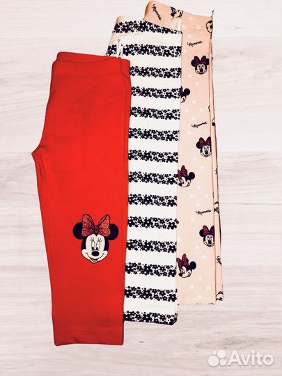 Футболка и леггисы для девочки C&A 92 110