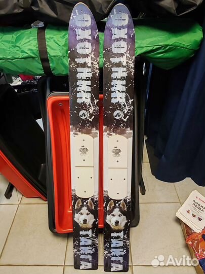 Лыжи промысловые охотничьи деревянные 145 см