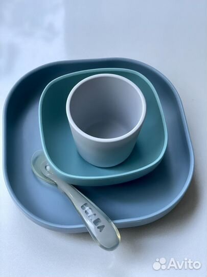 Набор посуды силикон для малыша