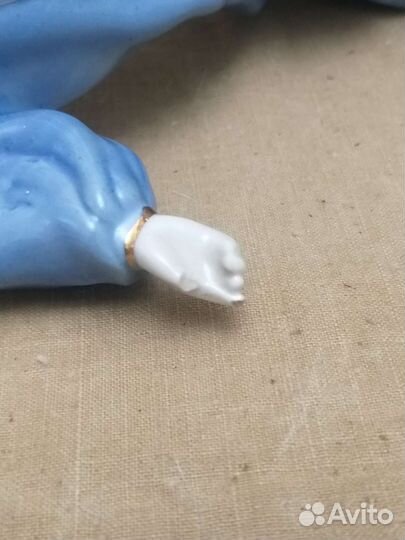 Статуэтка Хозяйка медной горы, Гжель