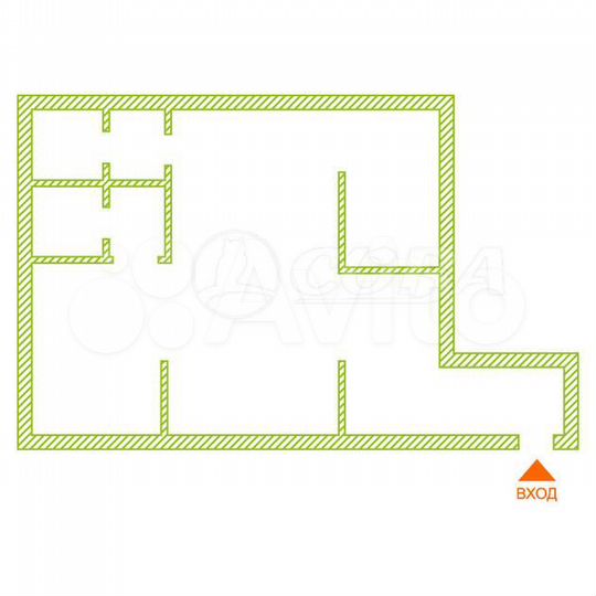 Продам торговое помещение, 68.4 м²