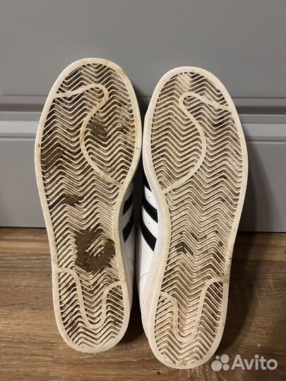 Adidas superstar белые