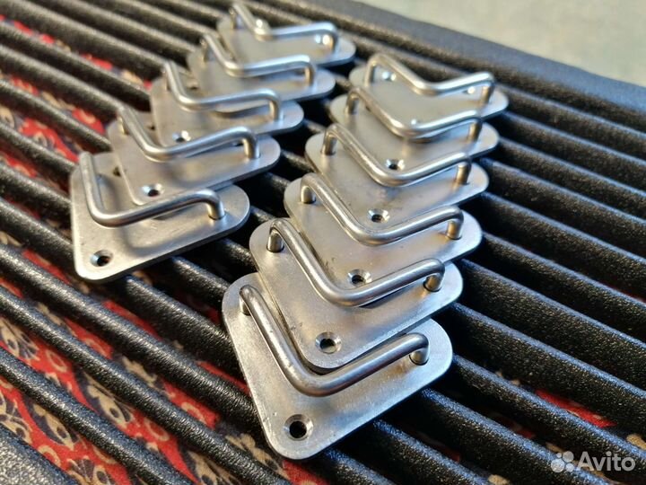 Крепление для ремней гармони (ком-кт из 2 шт) нерж
