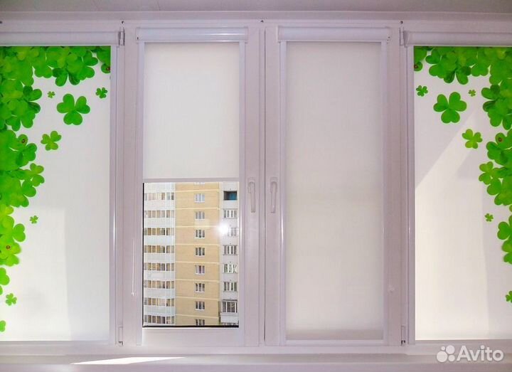 Рулонные шторы на кухню