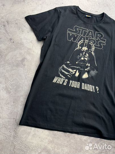 Винтажная футболка Star wars M