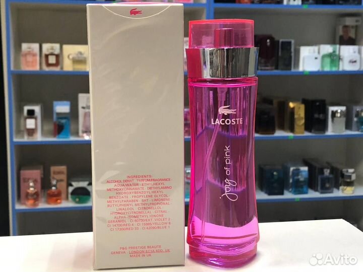 Парфюмерия Lacoste Joy Of Pink Лакост джой оф пинк