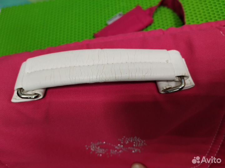 Сумка для детской коляски, розовая