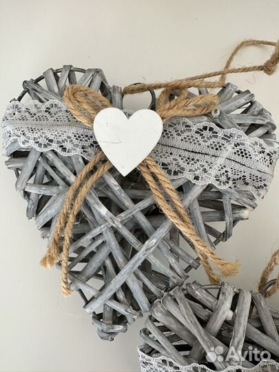 Сердечки декор decor украшение для дома свадебное