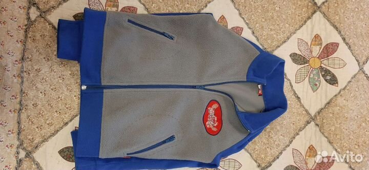 Флисовая кофта на мальчика рост 128