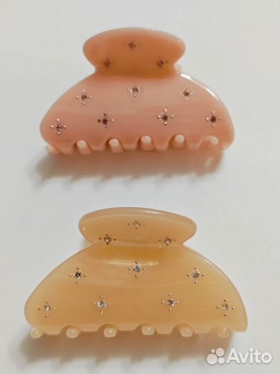 Заколка краб для волос Звездный