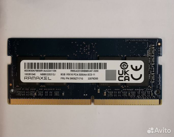Sodimm ddr4 8gb 3200