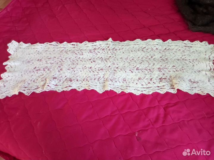 Шаль пуховая, паутинка, косынка, шарф