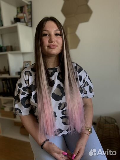 Наращивание волос на лентах