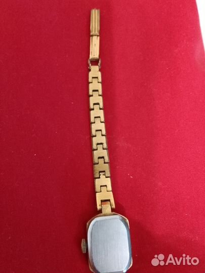 Часы луч позолоченные СССР