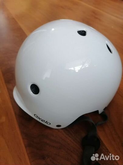 Детский шлем защитный Белый