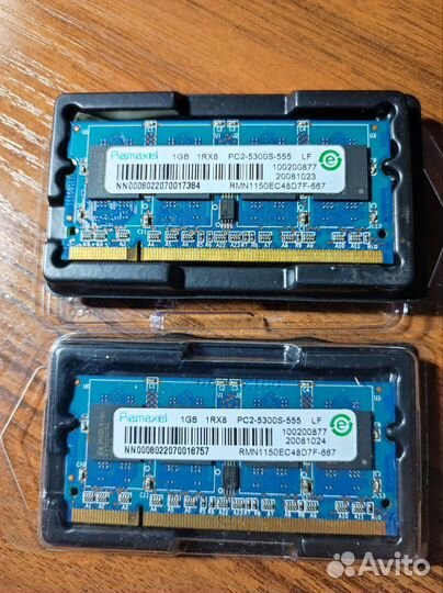 Оперативная память Dimm ddr3 и So dimm ddr2