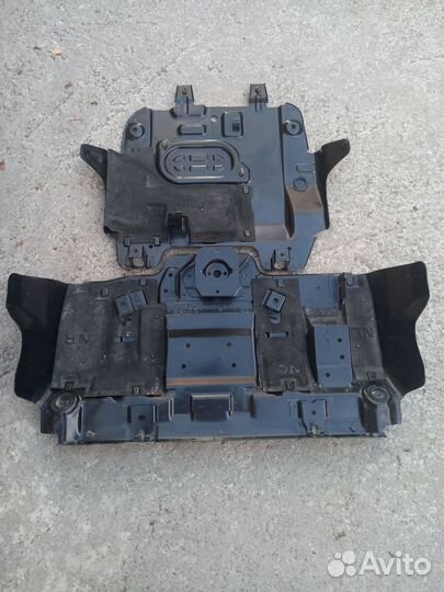 Защита картера двигателя на prado 150