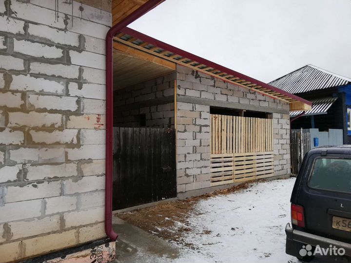 Строительство домов из газоблока и кирпича