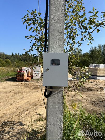 Подключение электричества 5кВт 15кВт под ключ