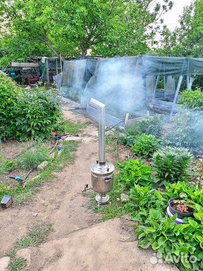 Тульский самовар на дровах СССР 1954г