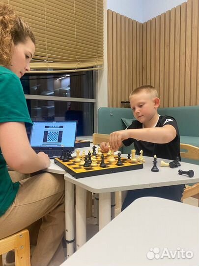 Занятия для детей по шахматам