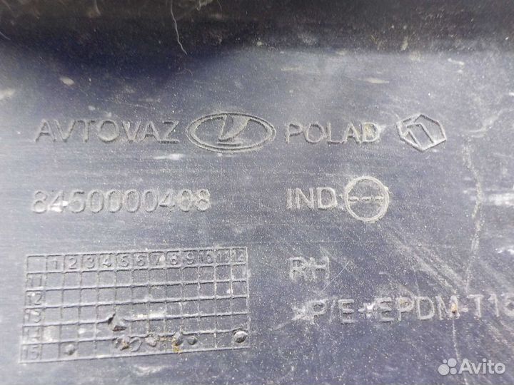 Накладка на дверь LADA largus передняя правая