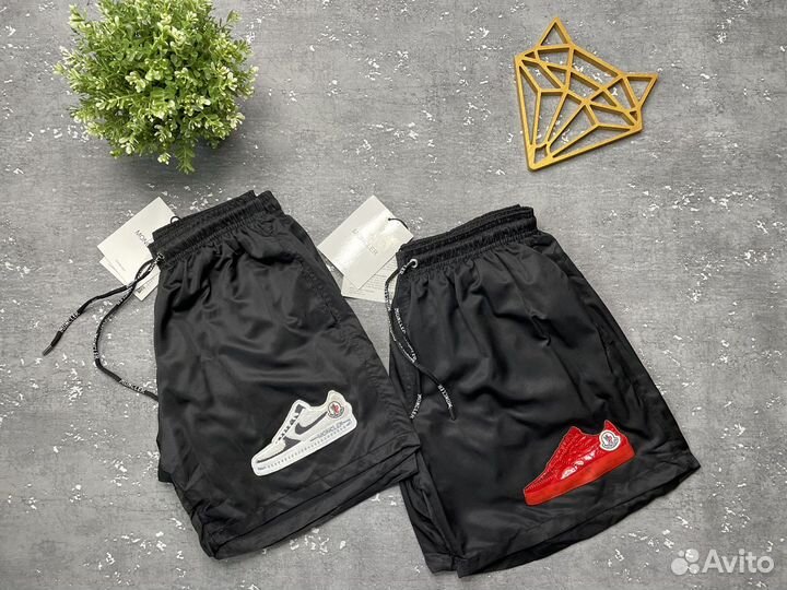 Шорты для плавания мужские пляжные Moncler