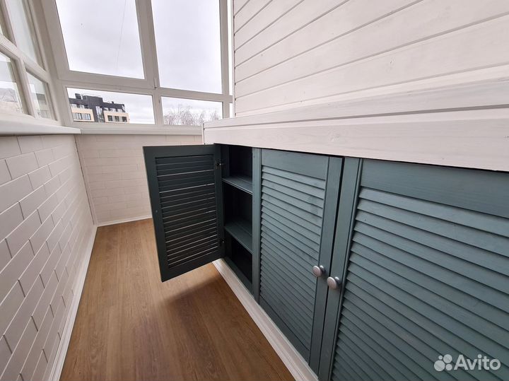 Ремонт балконов под ключ