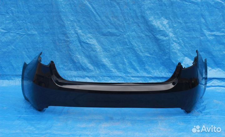 В цвет задний бампер на Киа Рио 3 2014