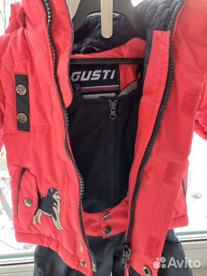 Детский зимний комбинезон на мальчика