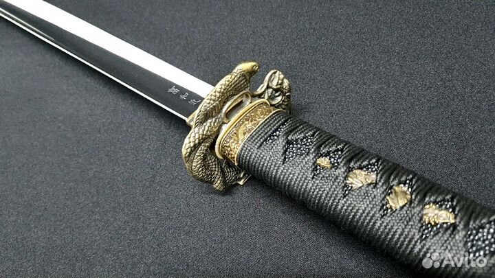 Katana black,gray dragon ложка