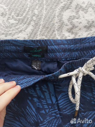 Шорты мужские синие 52 размер