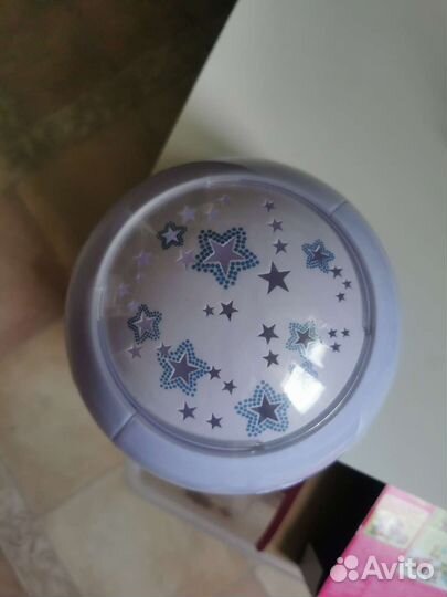 Детский музыкальный ночник ночник-проэктор Chicco