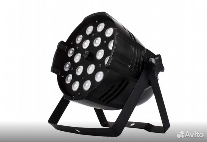 Led Par zoom 18x18W rgbwa+UV 6in1